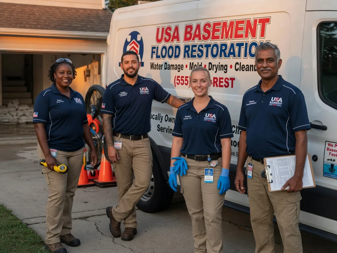 Basement Flood Cleanup company in Poyen, AR