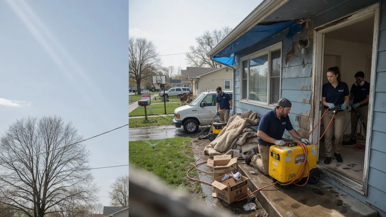 Basement Flood Cleanup in Poyen, AR near me
